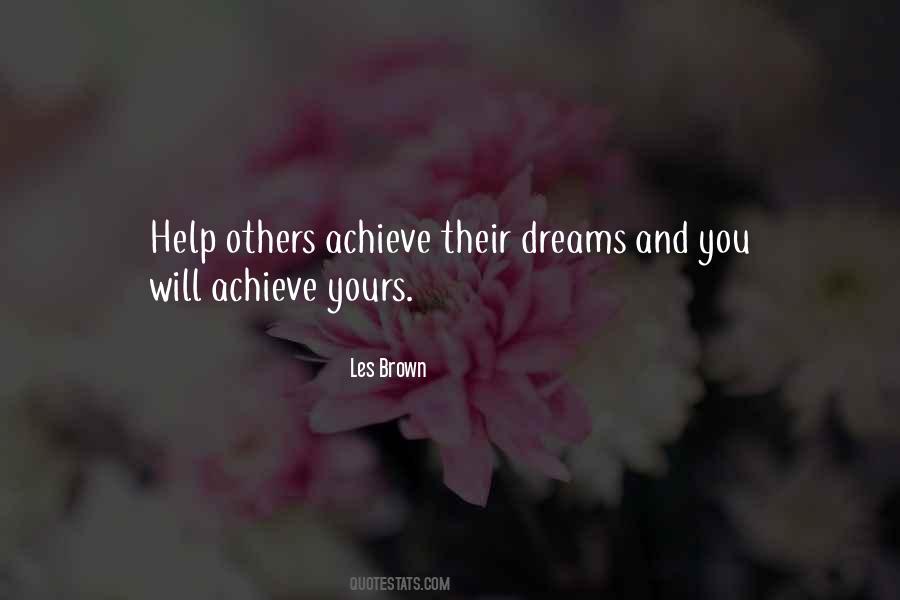 Les Brown Quotes #50137