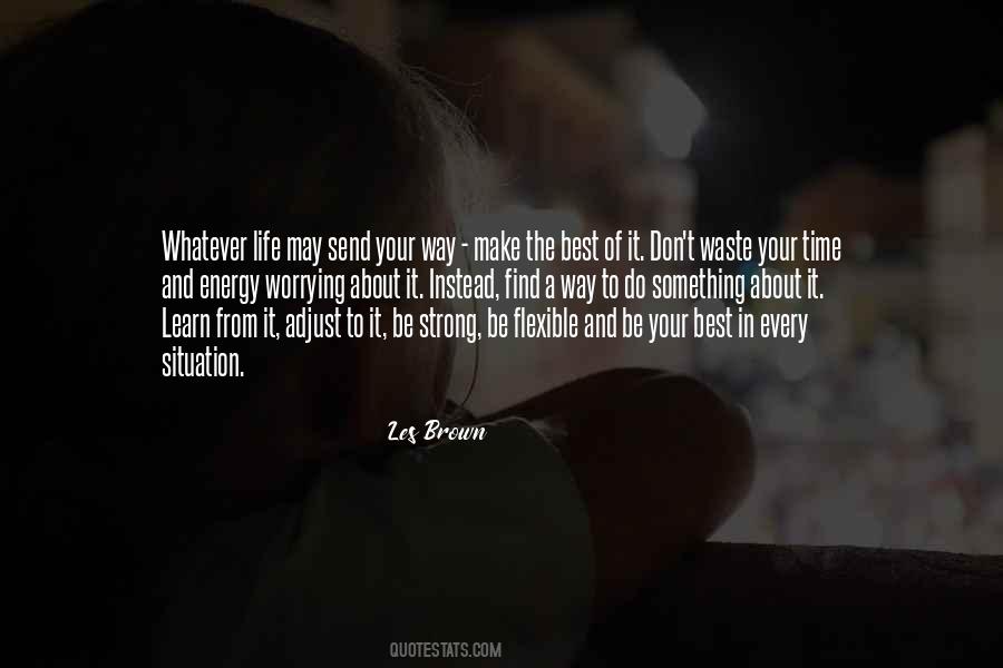 Les Brown Quotes #774433