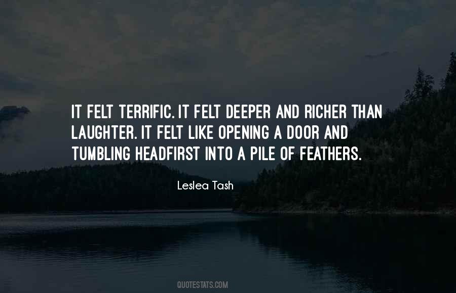 Leslea Tash Quotes #1811424