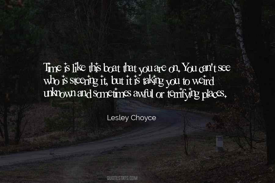 Lesley Choyce Quotes #1534331