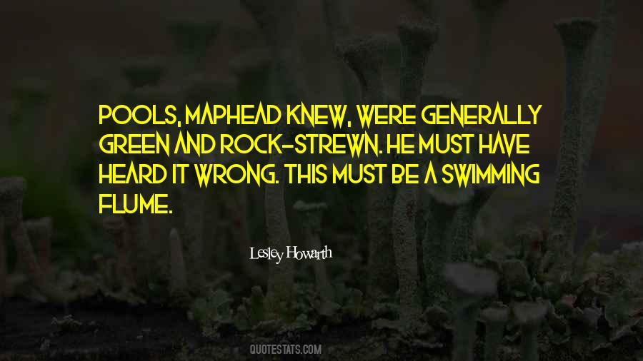 Lesley Howarth Quotes #209064