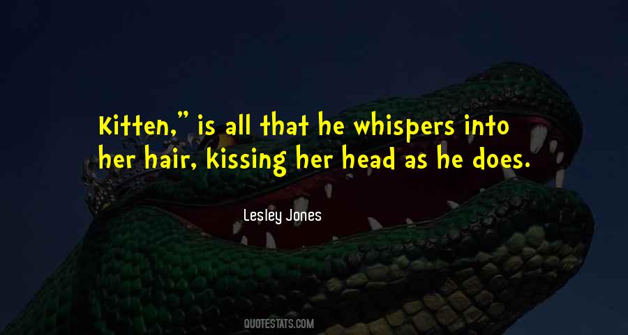 Lesley Jones Quotes #156159