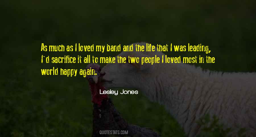 Lesley Jones Quotes #1841721