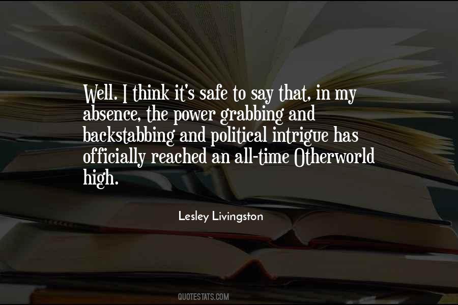 Lesley Livingston Quotes #1143805