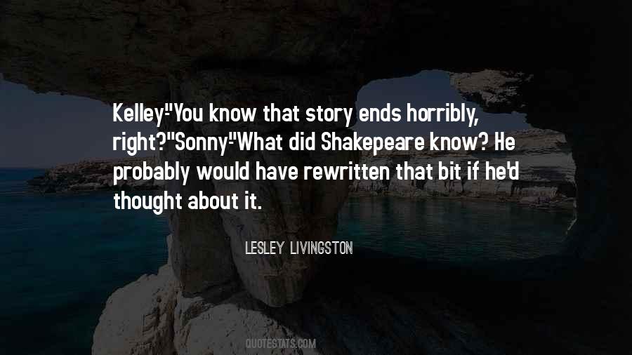 Lesley Livingston Quotes #1271823