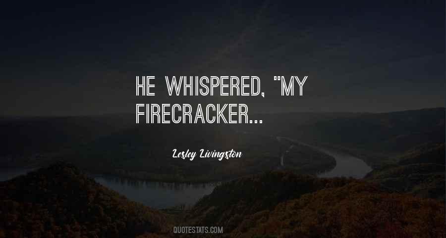Lesley Livingston Quotes #1462077