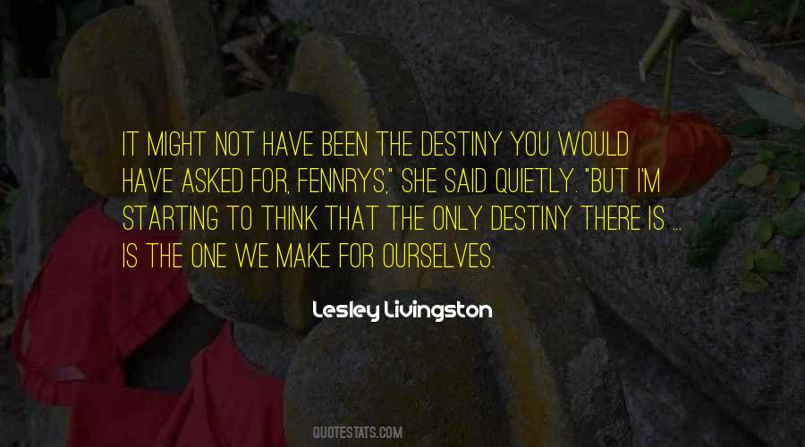 Lesley Livingston Quotes #1812804