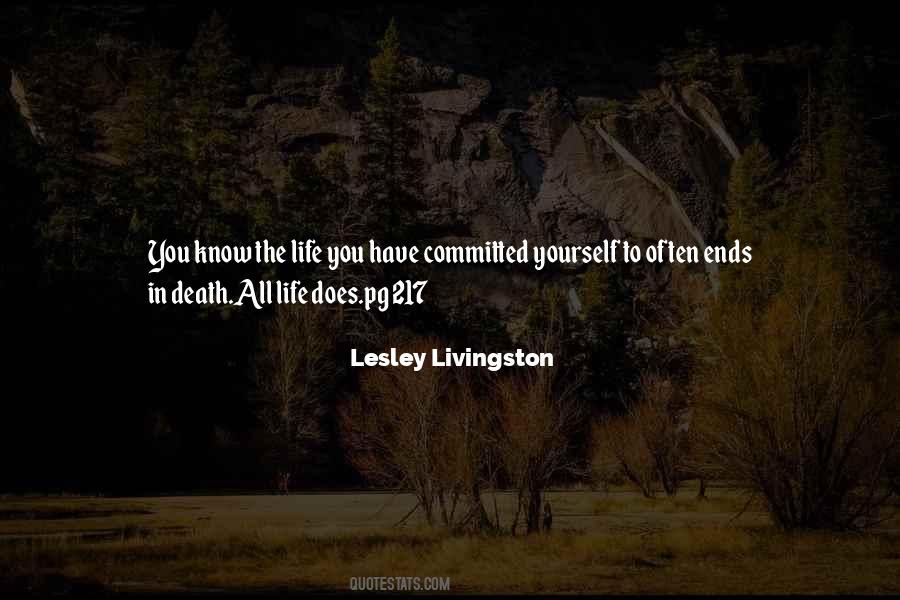 Lesley Livingston Quotes #848927