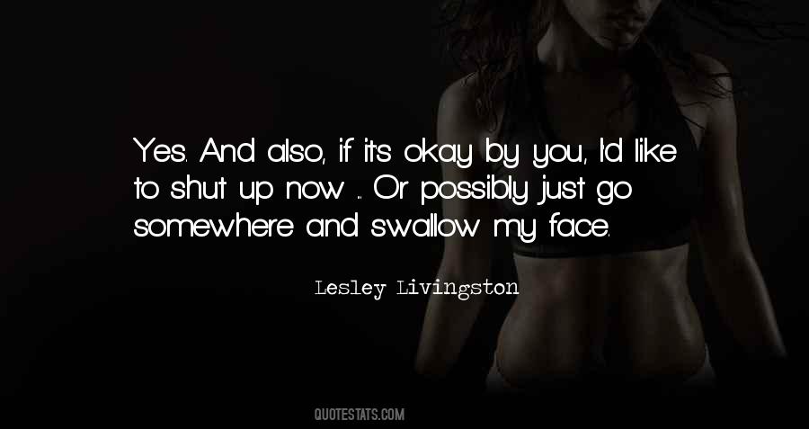 Lesley Livingston Quotes #855327