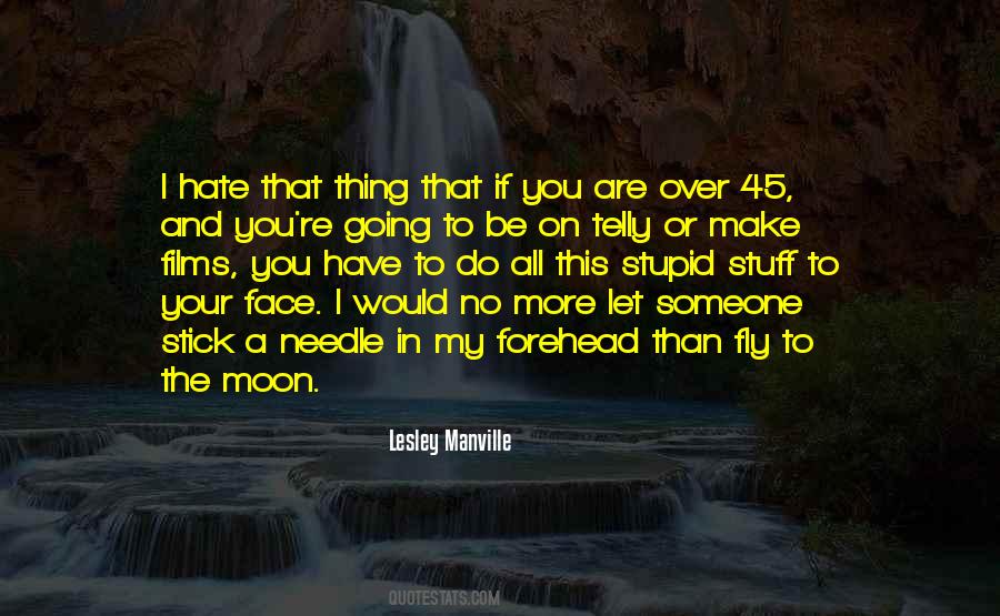 Lesley Manville Quotes #1520420