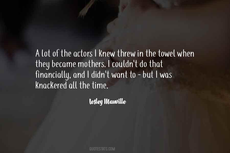 Lesley Manville Quotes #1667753
