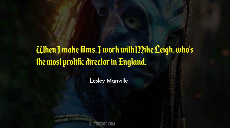 Lesley Manville Quotes #835306