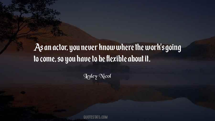 Lesley Nicol Quotes #288204