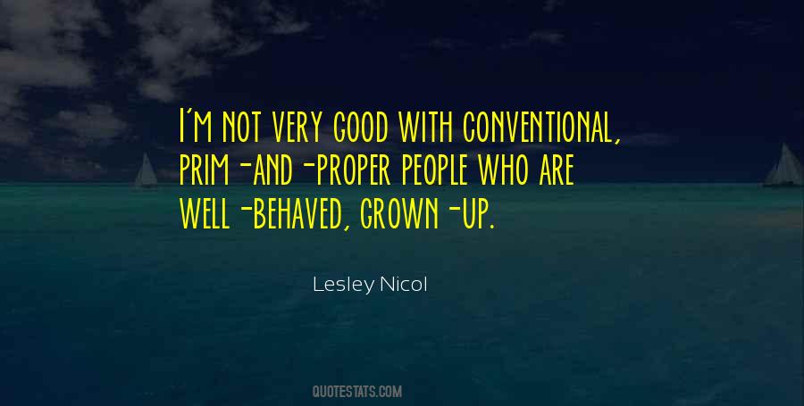 Lesley Nicol Quotes #943815