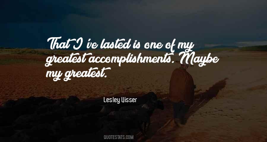 Lesley Visser Quotes #14924