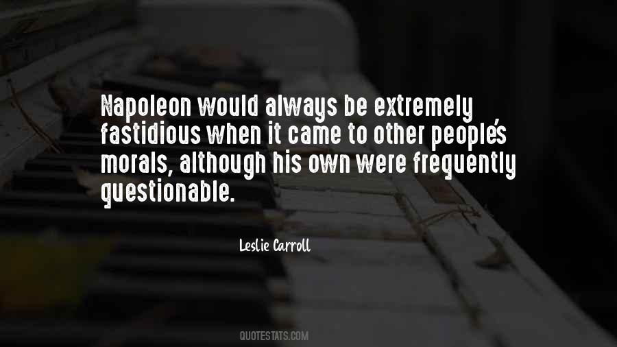 Leslie Carroll Quotes #1670162