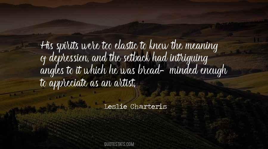 Leslie Charteris Quotes #860158