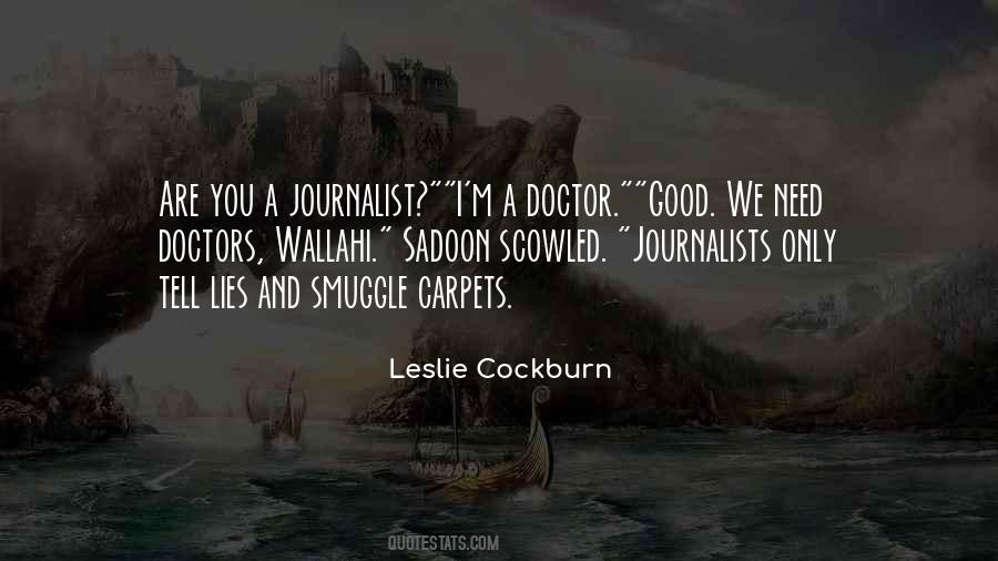 Leslie Cockburn Quotes #1388355