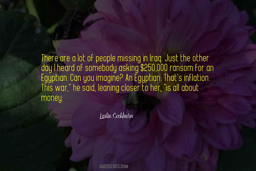 Leslie Cockburn Quotes #522244