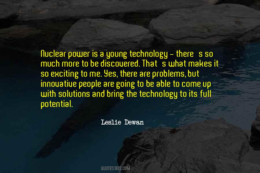 Leslie Dewan Quotes #1733252