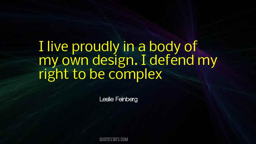 Leslie Feinberg Quotes #317002