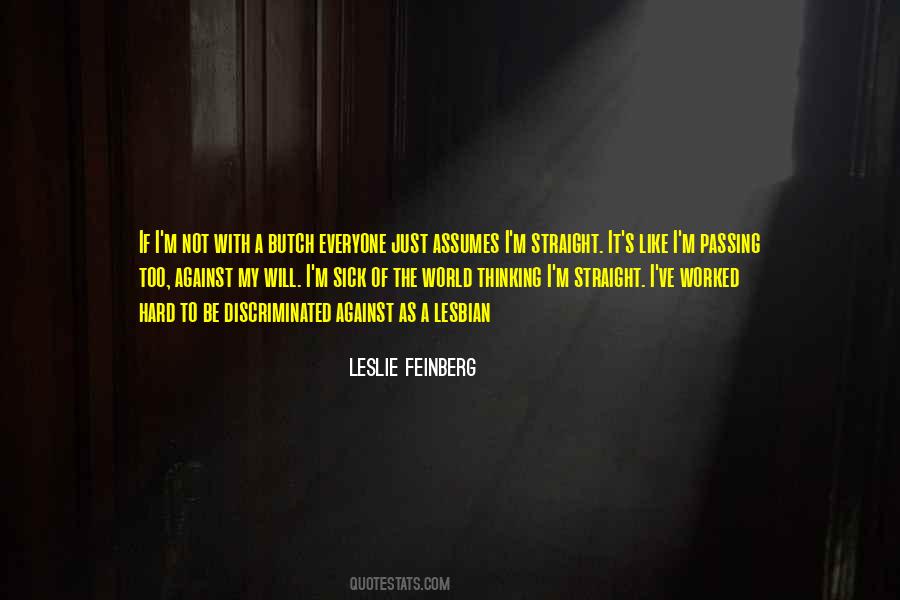 Leslie Feinberg Quotes #509228