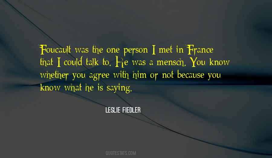 Leslie Fiedler Quotes #242795