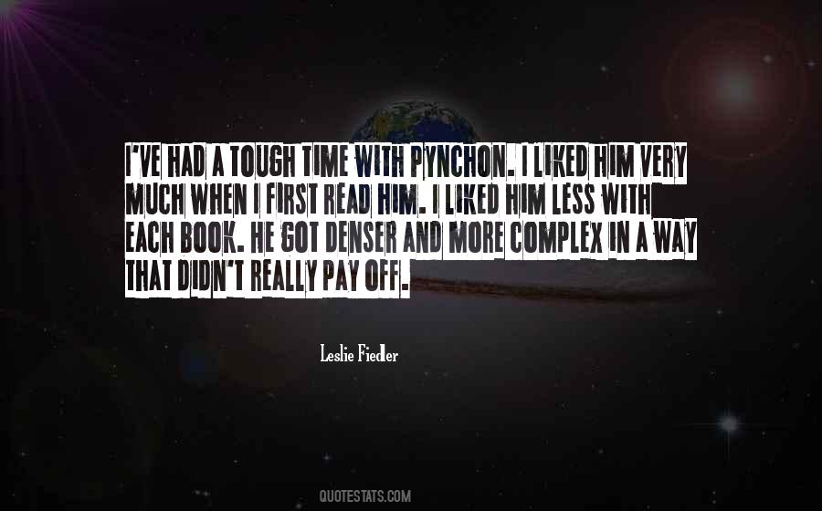 Leslie Fiedler Quotes #431250