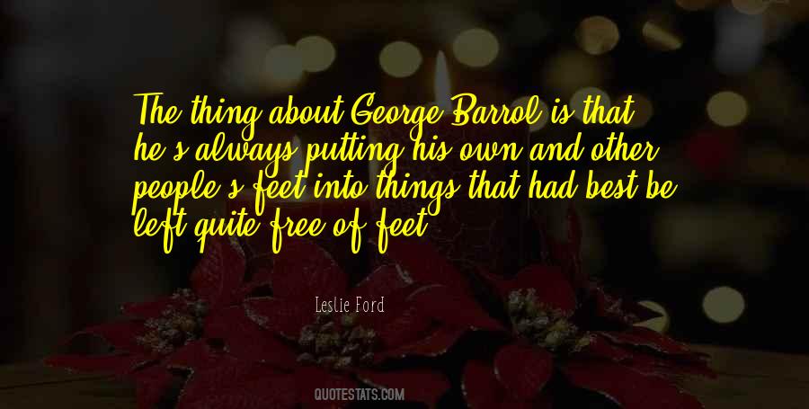 Leslie Ford Quotes #363076