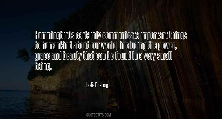 Leslie Forsberg Quotes #1701404