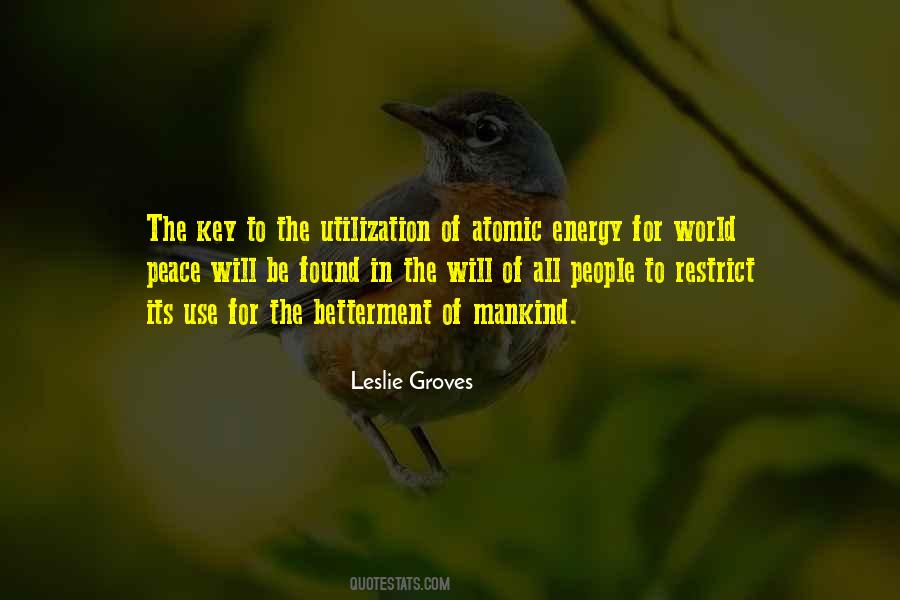 Leslie Groves Quotes #573598