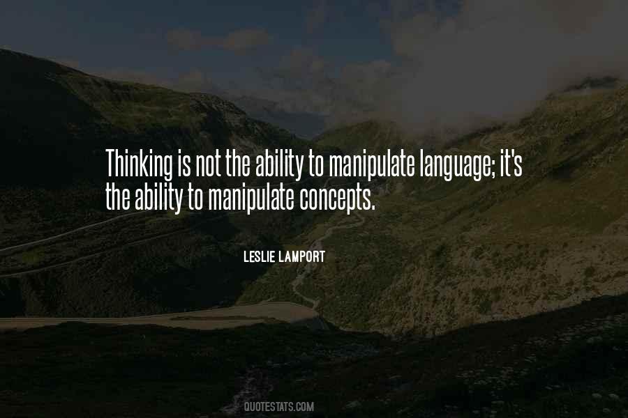 Leslie Lamport Quotes #216227