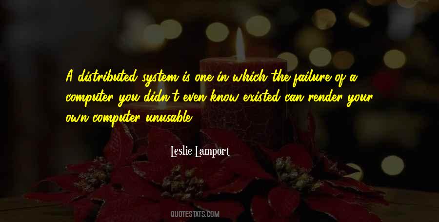 Leslie Lamport Quotes #483768