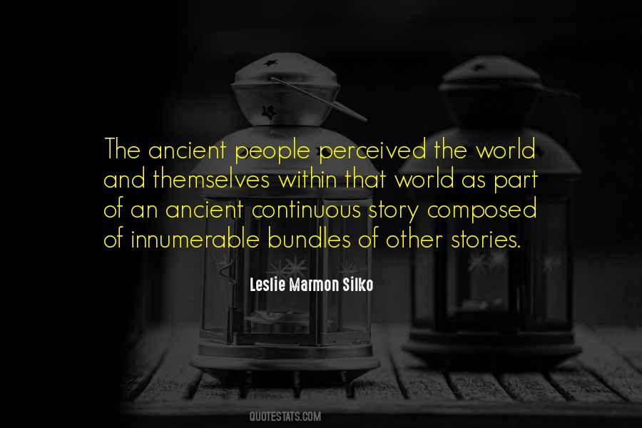 Leslie Marmon Silko Quotes #157314