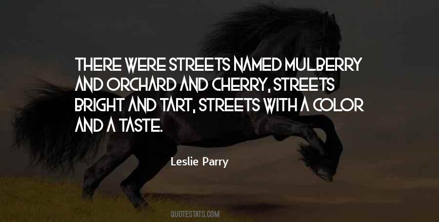 Leslie Parry Quotes #292000