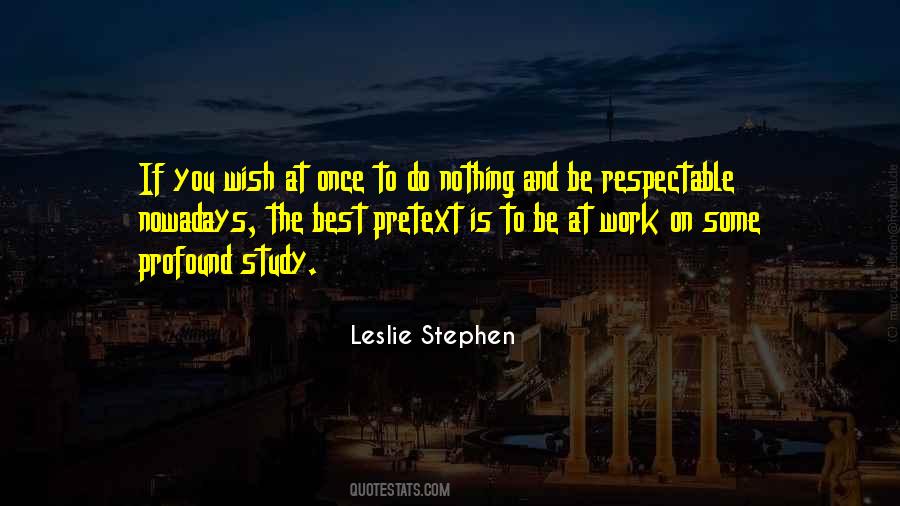 Leslie Stephen Quotes #11727