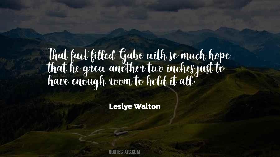 Leslye Walton Quotes #1602116