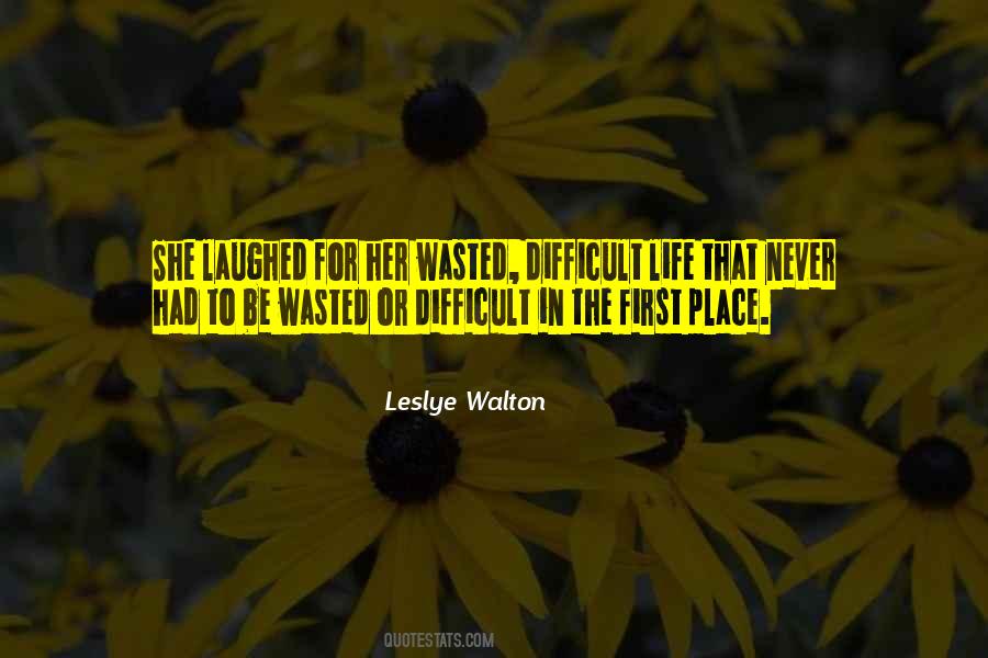 Leslye Walton Quotes #1739917