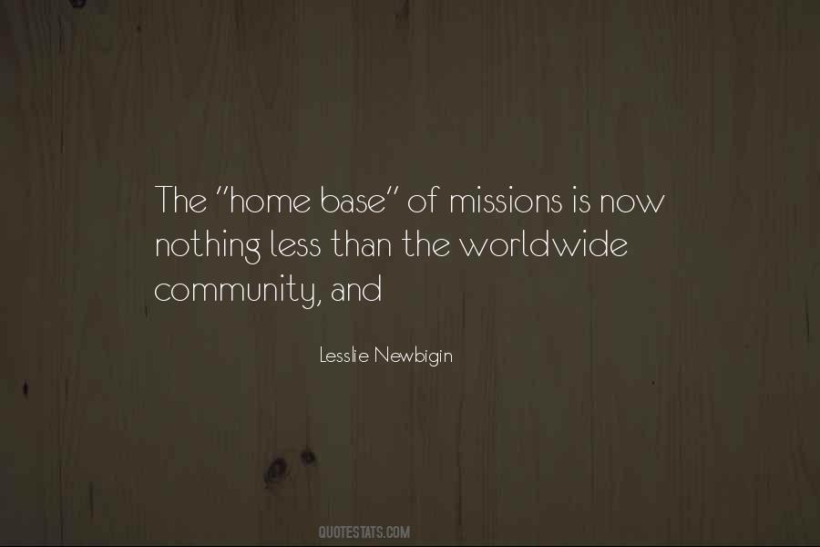 Lesslie Newbigin Quotes #1145456