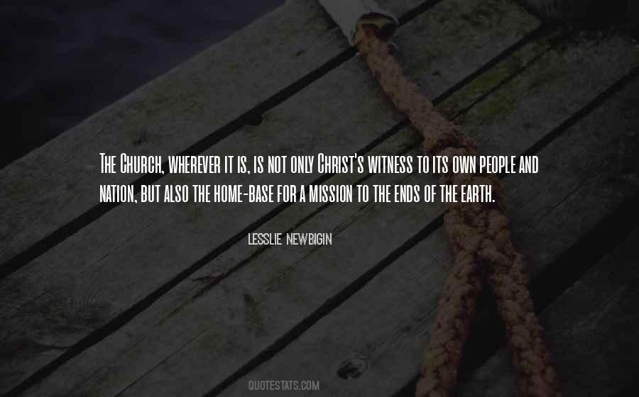 Lesslie Newbigin Quotes #1736922