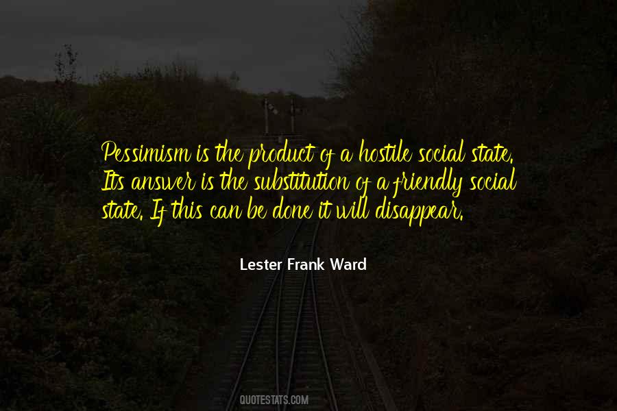 Lester Frank Ward Quotes #466802