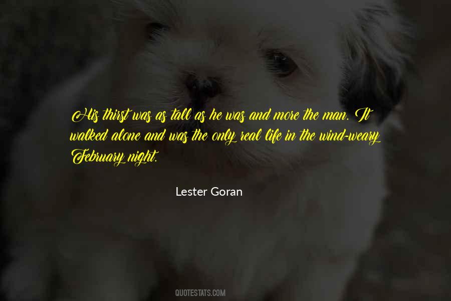 Lester Goran Quotes #69489