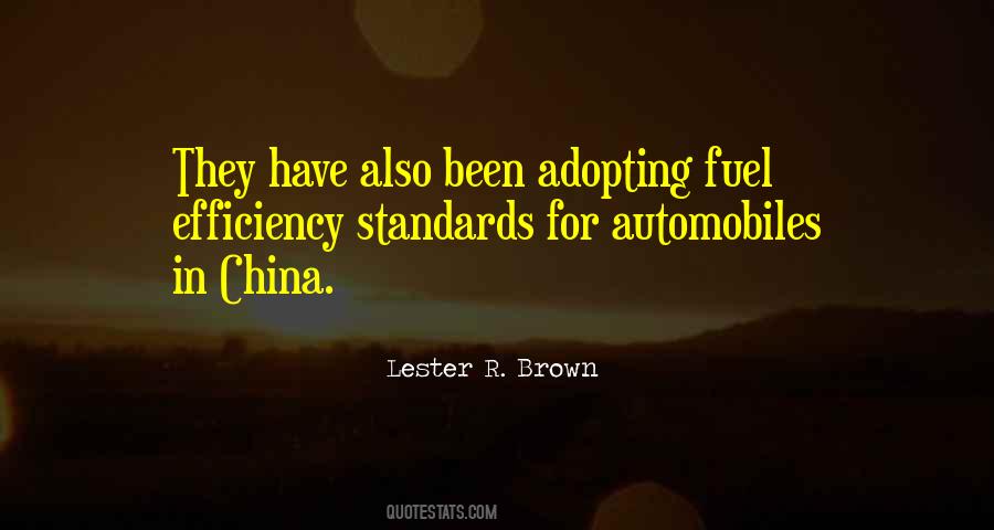 Lester R. Brown Quotes #1725481