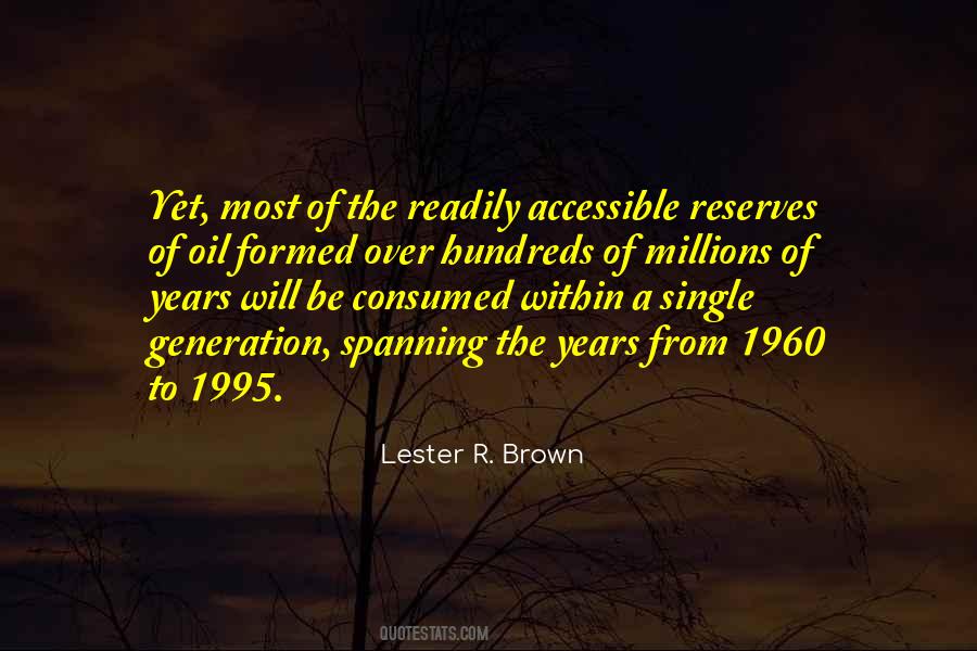 Lester R. Brown Quotes #627395