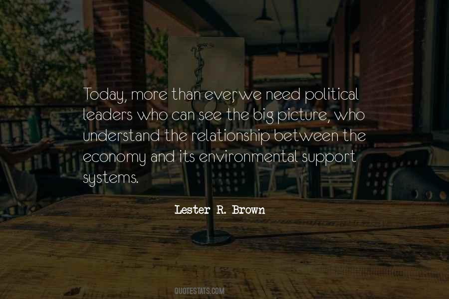 Lester R. Brown Quotes #660134