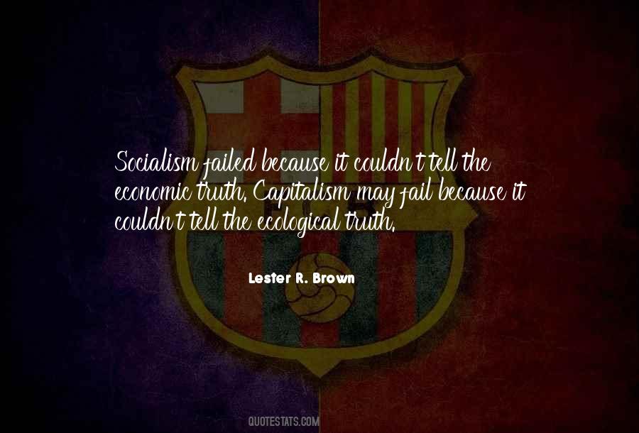 Lester R. Brown Quotes #744114