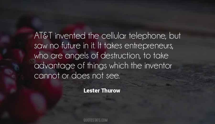 Lester Thurow Quotes #1166924