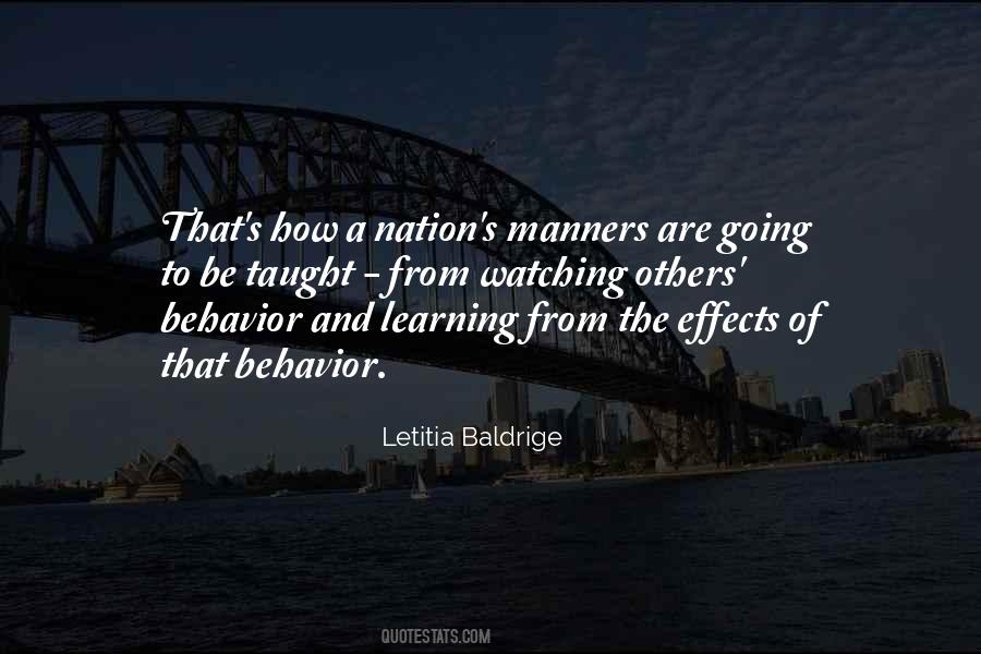 Letitia Baldrige Quotes #172163