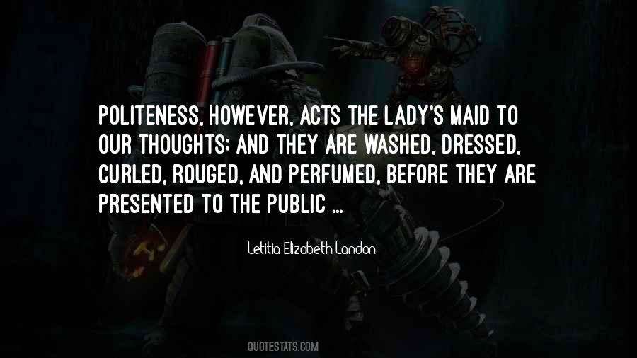 Letitia Elizabeth Landon Quotes #1261608