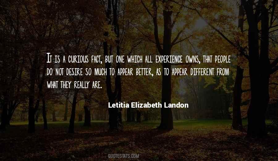 Letitia Elizabeth Landon Quotes #582182